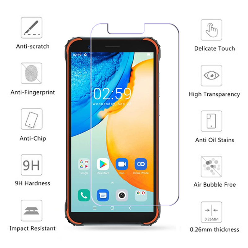 Bakeey-for-Blackview-BV4900-Front-Film-HD-Clear-9H-Anti-Explosion-Anti-Scratch-Tempered-Glass-Screen-1792292-2